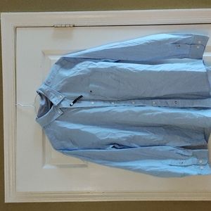 TOMMY HILFIGER LONG SLEEVE BUTTON DOWN SHIRT 100% COTTON